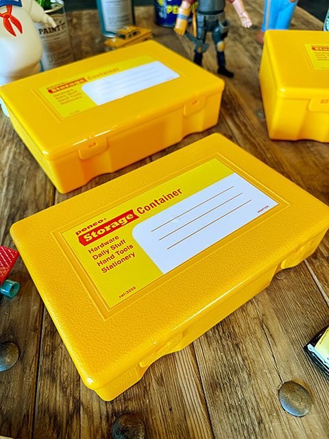 PENCO　ペンコ　ストレージコンテナ　4サイズセット　（イエロー）　小物入れ　道具箱　救急箱　パーツケース　HIGHTIDE　ハイタイド 爆買 |  | 01