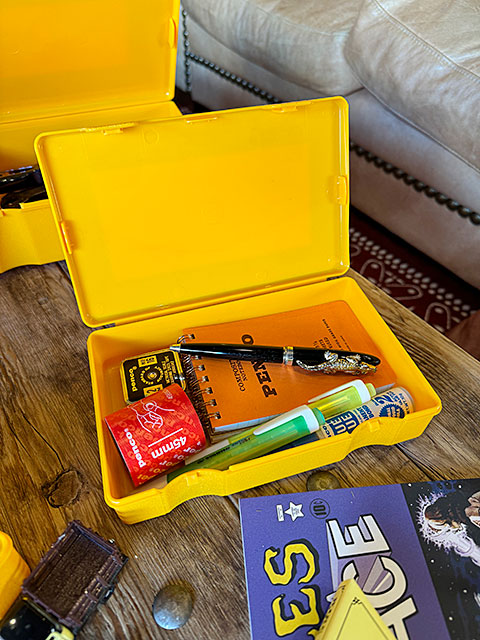 PENCO　ペンコ　ストレージコンテナ　4サイズセット　（イエロー）　小物入れ　道具箱　救急箱　パーツケース　HIGHTIDE　ハイタイド 爆買 |  | 05