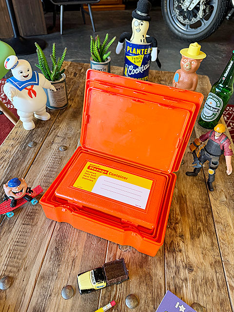 PENCO　ペンコ　ストレージコンテナ　4サイズセット　（オレンジ）　小物入れ　道具箱　救急箱　パーツケース　HIGHTIDE　ハイタイド 爆買 |  | 10