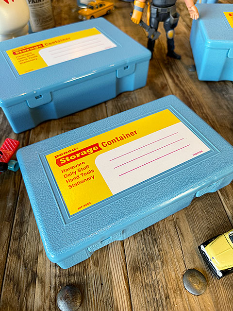 PENCO　ペンコ　ストレージコンテナ　4サイズセット　（ライトブルー）　小物入れ　道具箱　救急箱　パーツケース　HIGHTIDE　ハイタイド |  | 01