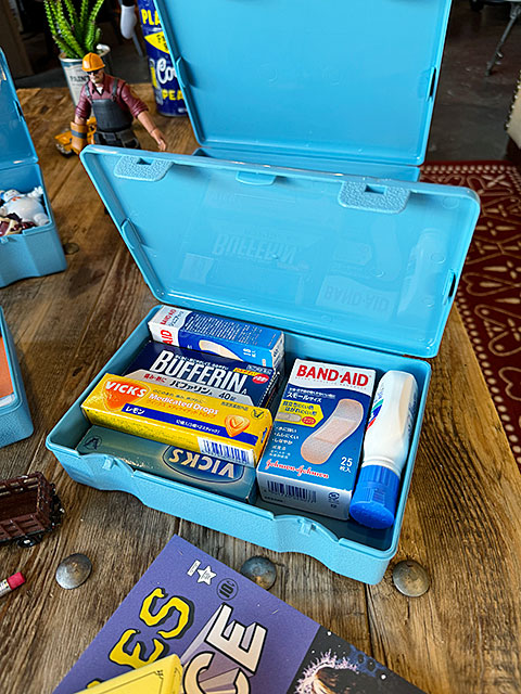 PENCO　ペンコ　ストレージコンテナ　4サイズセット　（ライトブルー）　小物入れ　道具箱　救急箱　パーツケース　HIGHTIDE　ハイタイド |  | 06