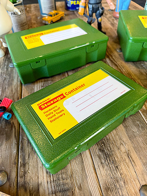 PENCO　ペンコ　ストレージコンテナ　4サイズセット　（グリーン）　小物入れ　道具箱　救急箱　パーツケース　HIGHTIDE　ハイタイド |  | 01