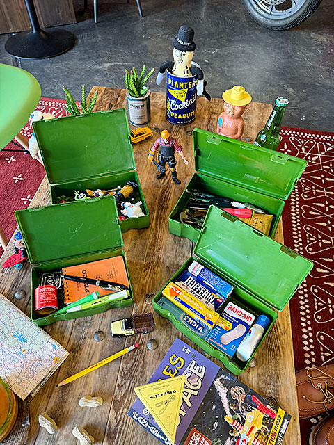 PENCO　ペンコ　ストレージコンテナ　4サイズセット　（グリーン）　小物入れ　道具箱　救急箱　パーツケース　HIGHTIDE　ハイタイド |  | 03