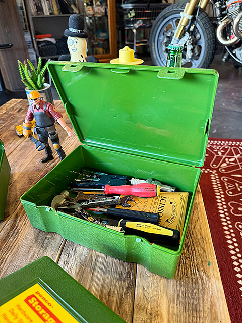 PENCO　ペンコ　ストレージコンテナ　4サイズセット　（グリーン）　小物入れ　道具箱　救急箱　パーツケース　HIGHTIDE　ハイタイド |  | 07