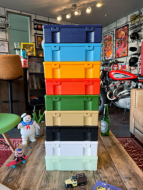 PENCO　ペンコ　ストレージコンテナ　4サイズセット　（オレンジ）　小物入れ　道具箱　救急箱　パーツケース　HIGHTIDE　ハイタイド 爆買 |  | 11