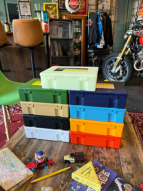 PENCO　ペンコ　ストレージコンテナ　4サイズセット　（オレンジ）　小物入れ　道具箱　救急箱　パーツケース　HIGHTIDE　ハイタイド 爆買 |  | 14