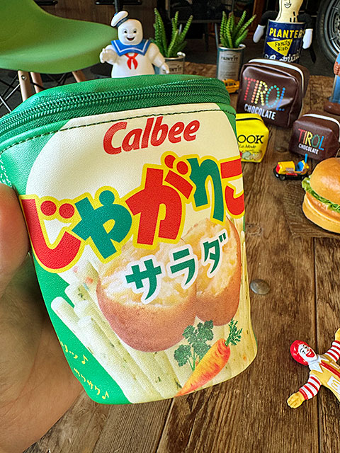 駄菓子屋シリーズ お菓子のポーチL（じゃがりこ） オフィシャル