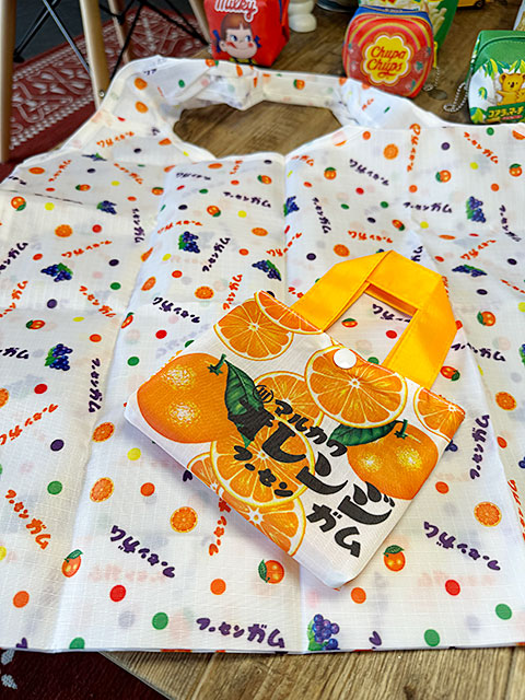 駄菓子屋シリーズ お菓子のエコバッグ （マルカワ フーセンガム