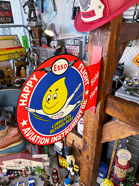 エッソボーイ　サイド看板　両面プリント　フランジメタルサイン ■ アメリカ雑貨 アメリカン雑貨 |  | 01