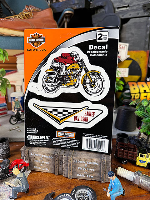 ハーレーダビッドソン　オフィシャルステッカー　デカール　（スポーツスター/イラストタッチ）　■　アメリカン雑貨　アメリカ雑貨 | Harley Davidson