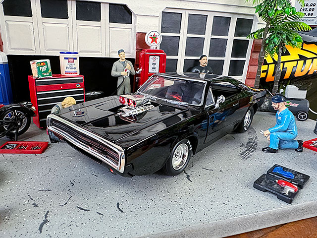 Jada　映画　ワイルドスピード　ダイキャストミニカー　1/24スケール　（ドム/1970年式ダッジ　チャージャー/ブラック） | 