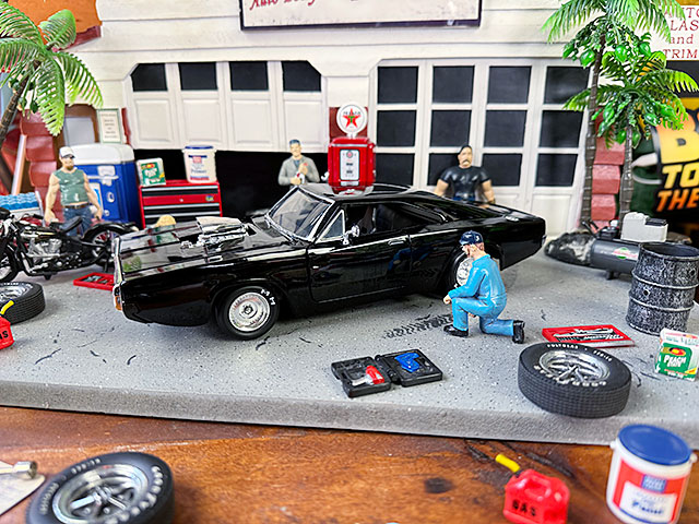 Jada　映画　ワイルドスピード　ダイキャストミニカー　1/24スケール　（ドム/1970年式ダッジ　チャージャー/ブラック） |  | 01