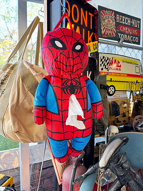 マーベル　スパイダーマン　ティッシュカバー　Marvel ■ アメリカン雑貨 アメリカ雑貨 爆買