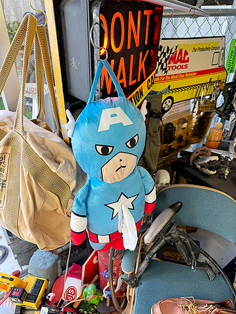 マーベル　キャプテン・アメリカ　ティッシュカバー　Marvel ■ アメリカン雑貨 アメリカ雑貨 |  | 01
