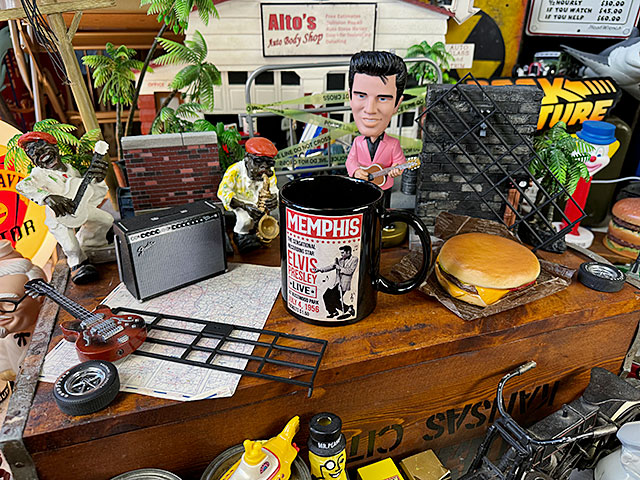エルヴィス・プレスリー　メンフィス　ライブポスター　オフィシャル　マグカップ　315ml ■ アメリカン雑貨 アメリカ雑貨 |  | 04