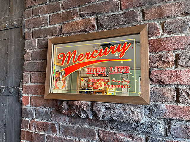 マーキュリー　パブミラー　（ハイライフ）　■ アメリカン雑貨 アメリカ雑貨 | MERCURY | 03