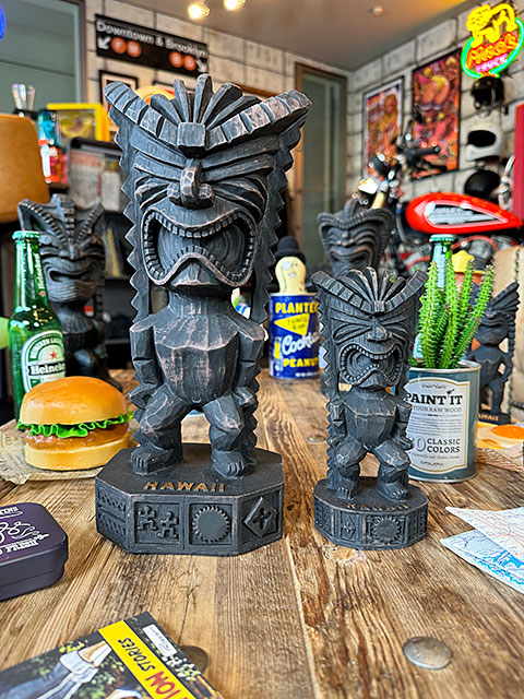 ハパウッド ハワイアン ティキ Sサイズ+Lサイズ （2体セット/マネー