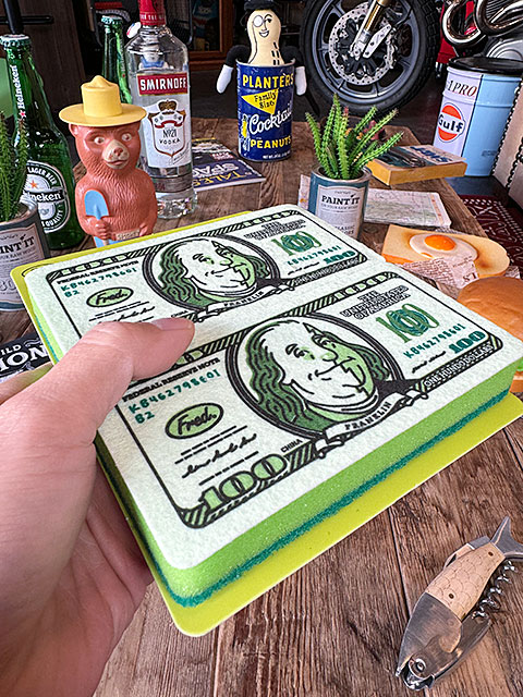 Fred　米ドル紙幣　ダーティーマネー　スポンジ　2個セット ■ アメリカン雑貨 アメリカ雑貨 |  | 04
