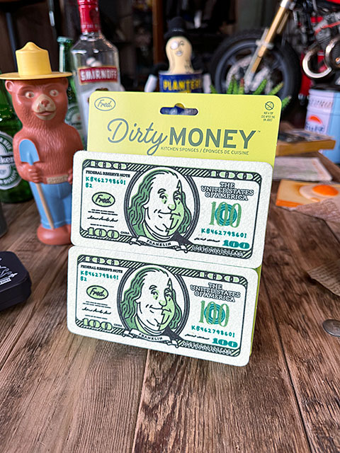 Fred　米ドル紙幣　ダーティーマネー　スポンジ　2個セット ■ アメリカン雑貨 アメリカ雑貨 |  | 01
