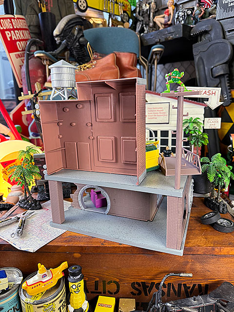 Jada　ティーンエイジ・ミュータント・ニンジャ・タートルズ　隠れ家　ジオラマ　プレイセット　ナノ・シーン |  | 09