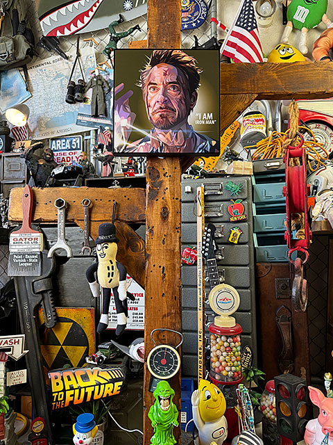トニー・スターク　アイアンマン　ポップアートフレーム　（I AM IRON MAN）　■ アメリカン雑貨 アメリカ雑貨 |  | 03