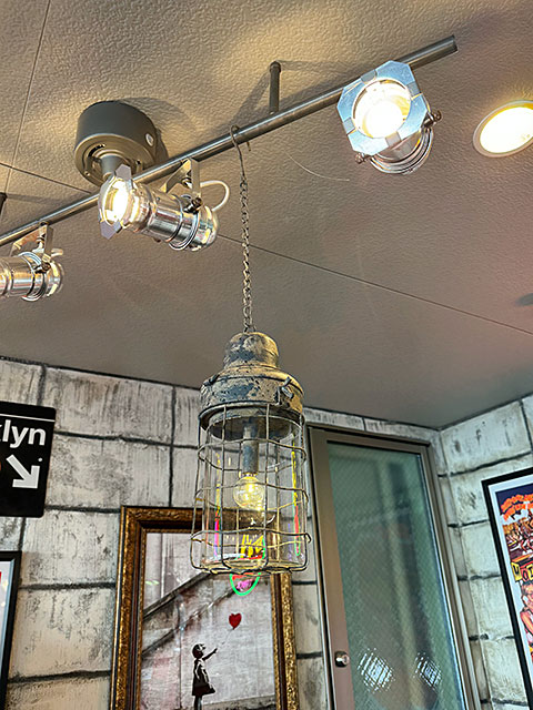 レトロハンギングランプ　単三電池式LEDライト ■ アメリカン雑貨 アメリカ雑貨 爆買 | 