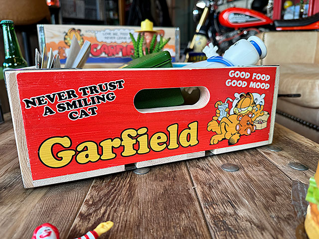 ガーフィールド　ウッドクレート　ソーダ木箱　（3個セット）　■ アメリカ雑貨 アメリカン雑貨 |  | 10