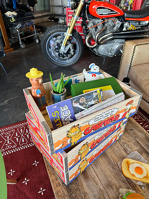 ガーフィールド　ウッドクレート　ソーダ木箱　（3個セット）　■ アメリカ雑貨 アメリカン雑貨 |  | 01