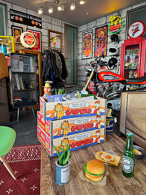 ガーフィールド　ウッドクレート　ソーダ木箱　（3個セット）　■ アメリカ雑貨 アメリカン雑貨 |  | 02