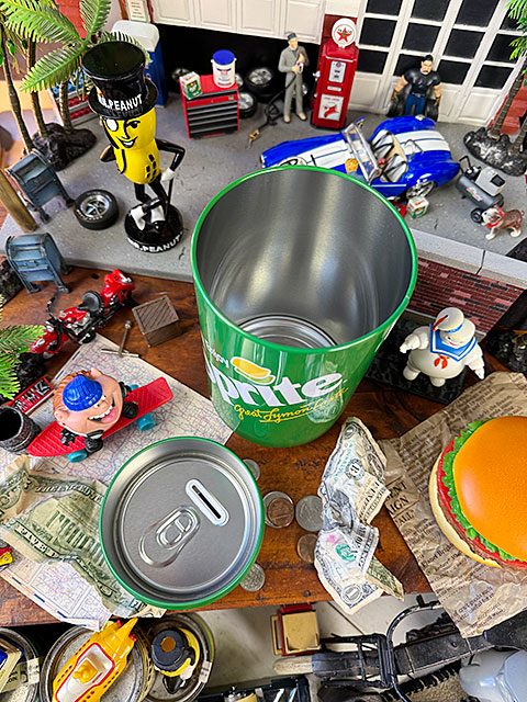 スプライト 缶バンク 貯金箱 □ アメリカン雑貨 アメリカ雑貨