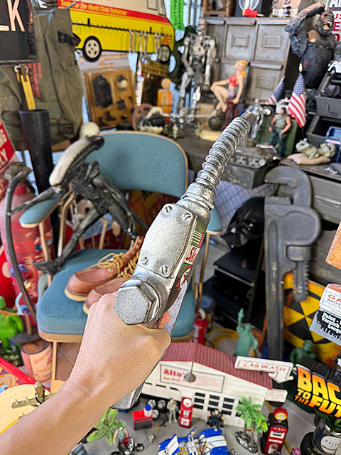 テキサコ スカイチーフ ガスポンプミニチュア ガスポンプ ノズル オブジェ （テキサコ/スカイチーフ） □ アメリカン
