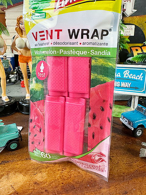 リトルツリー　ヴェント・ラップ　4個入り　（ウォーターメロン）　ベントラップ　■　アメリカン雑貨　アメリカ雑貨 |  | 01
