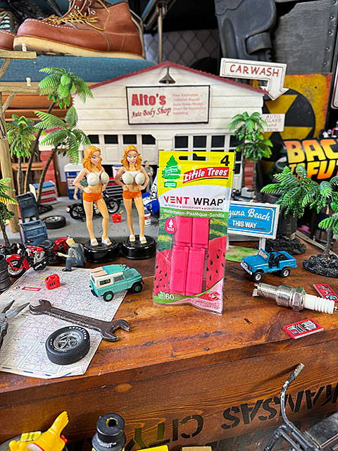 リトルツリー　ヴェント・ラップ　4個入り　（ウォーターメロン）　ベントラップ　■　アメリカン雑貨　アメリカ雑貨 |  | 02