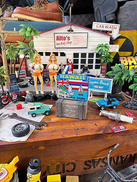 ハワイ　ワッペン　（アロハステイト）　■　アメリカン雑貨　アメリカ雑貨 |  | 01