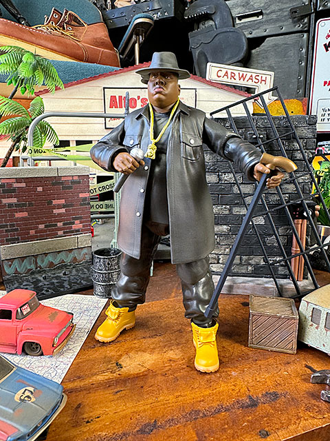 スーパー7　ノトーリアス B.I.G.　アルティメイト　7インチ　アクションフィギュア　ビギー・スモールズ　ヒップホップ　バッドボーイ