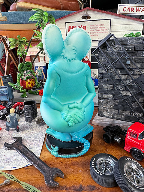 ファンコ　ラットフィンク　ボビングヘッド　（アイスブルー）　■ アメリカン雑貨 アメリカ雑貨 | RAT FINK | 03