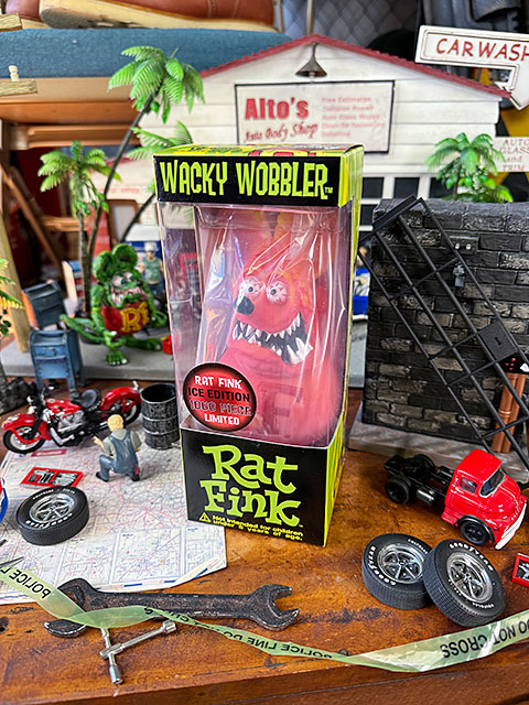 RAT FINK（ラットフィンク） ファンコ ボビングヘッド （ファイヤー