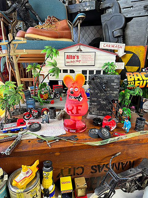 RAT FINK（ラットフィンク） ファンコ ボビングヘッド （ファイヤー