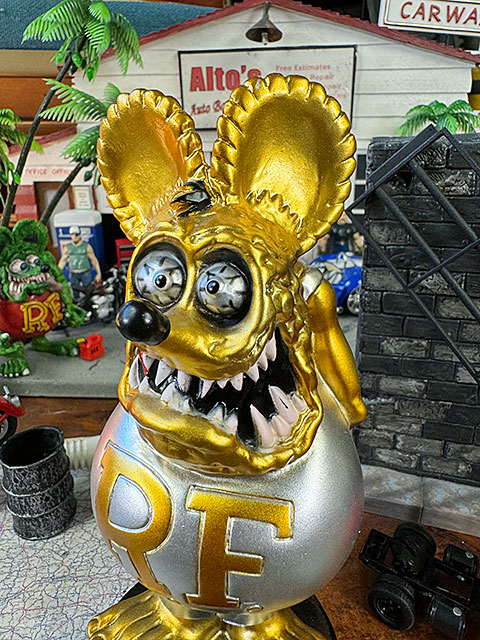 RAT FINK ファンコ ラットフィンク ボビングヘッド （ゴールド