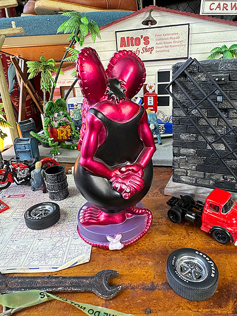 RAT FINK ファンコ ラットフィンク ボビングヘッド （メタリック