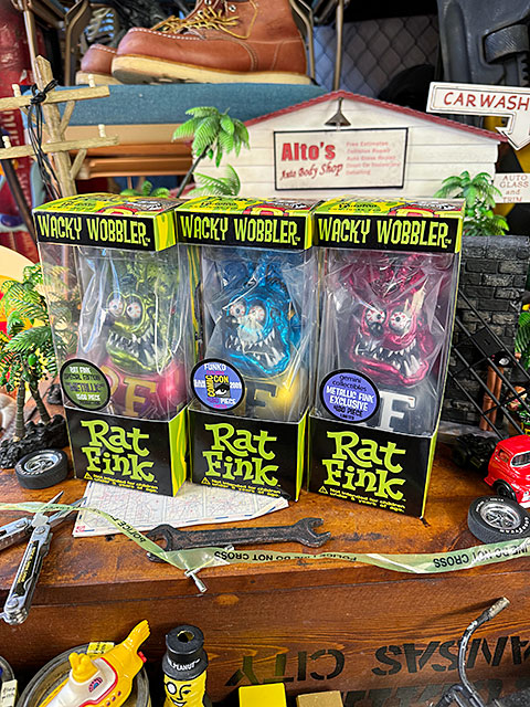 RAT FINK（ラットフィンク） ファンコ ボビングヘッド （3体セット