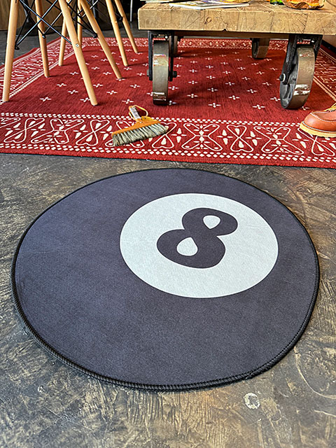 8ボール エイトボール ルームマット アメリカン雑貨 アメリカ雑貨 330248アメリカン雑貨専門店キャンディタワー 通販