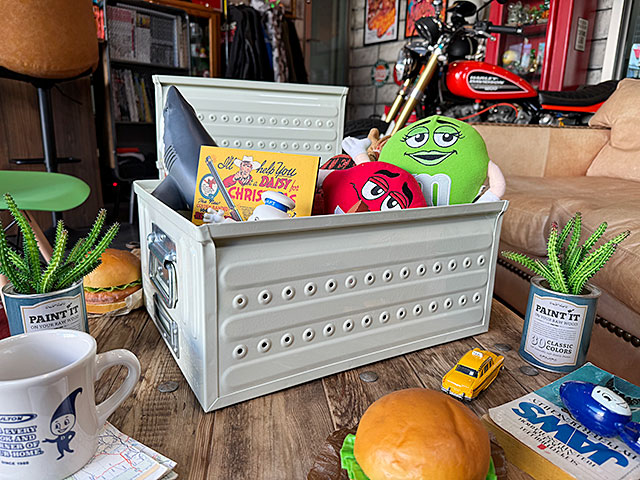 ダルトン　D.M.S.　ガレージボックス　16リットル　Lサイズ　（アイボリー）　単品　DULTON　■ アメリカン雑貨 アメリカ雑貨_3