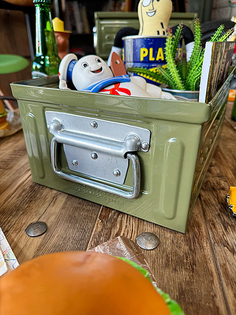 ダルトン　D.M.S.　ガレージボックス　6リットル　Sサイズ　（3個セット/オリーブ）　DULTON　■　アメリカン雑貨　アメリカ雑貨 爆買 | DULTON | 06