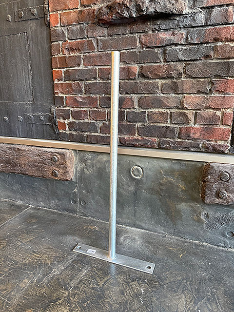 ダルトン　ガレージフェンス専用　自立スタンド　単品　1本　※フェンスと取り付け金具は別売 ■ アメリカン雑貨 アメリカ雑貨 | DULTON | 13