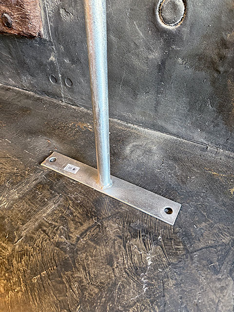 ダルトン　ガレージフェンス専用　自立スタンド　単品　1本　※フェンスと取り付け金具は別売 ■ アメリカン雑貨 アメリカ雑貨 | DULTON | 15