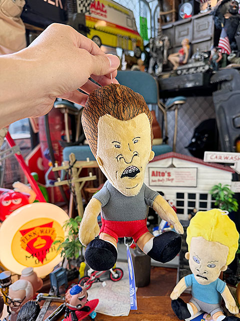 MTV　ビーバス＆バットヘッド　ぬいぐるみ　（2体セット）　キッドロボット　プラッシュ　■ アメリカン雑貨 アメリカ雑貨 |  | 05