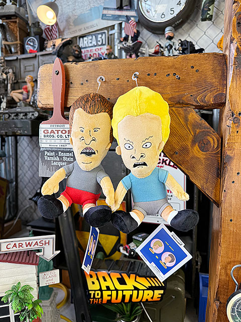MTV　ビーバス＆バットヘッド　ぬいぐるみ　（2体セット）　キッドロボット　プラッシュ　■ アメリカン雑貨 アメリカ雑貨 |  | 08