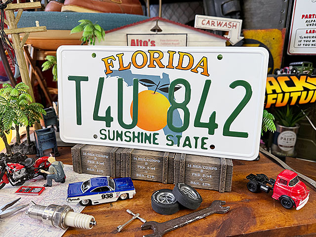 映画　ワイルドスピード　ブライアン・オコナー　ライセンスプレート　レプリカ　フロリダ州　ニッサン　スカイラインGT-R R34 | 