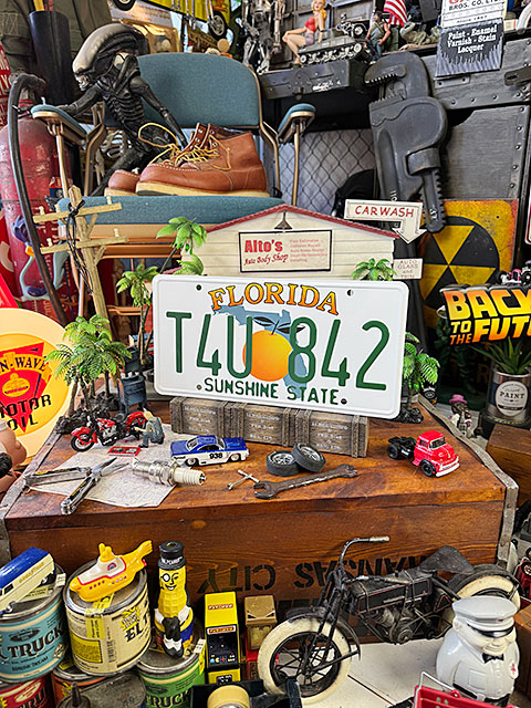 映画　ワイルドスピード　ブライアン・オコナー　ライセンスプレート　レプリカ　フロリダ州　ニッサン　スカイラインGT-R R34 |  | 01